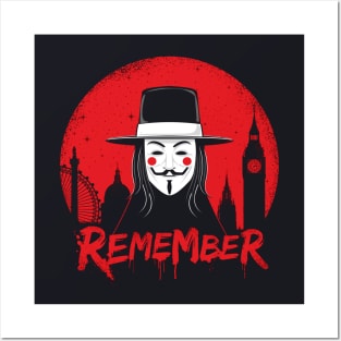Remember the 5th of November Posters and Art